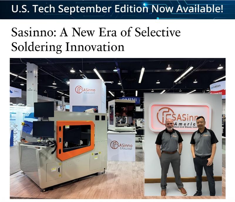SASINNO Americas Launch Selective Soldering Innovation in U.S. Tech Sep 2025