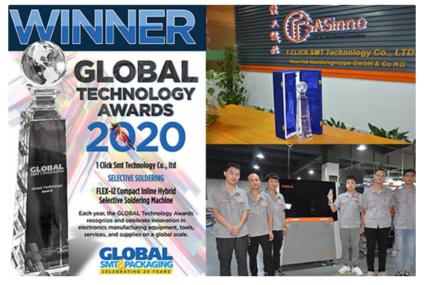 Global Technology Award for Selective Soldering Machines
